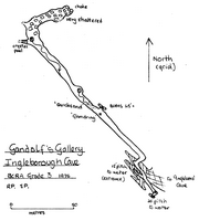 CDG NL40 Ingleborough Cave - Gandalfs Gallery